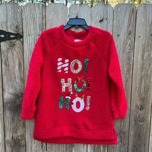 MERRYWEAR Ho Ho Ho Christmas top with sequins size Med